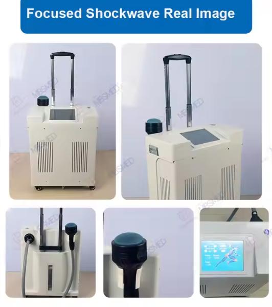 500W Focused Shockwave Therapy Machine for Pain Relief 0.40mj/mm2