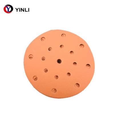 Disco de lixamento cerâmico 600 Grit Sandpaper Orbital do gancho e do laço PSA