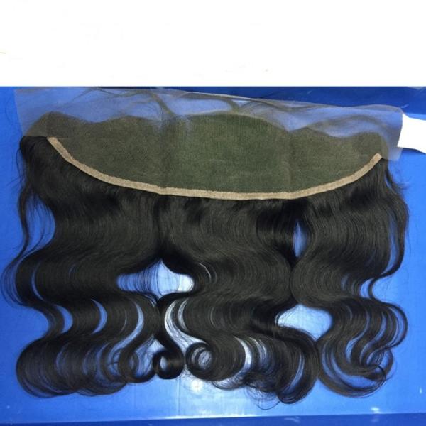 High Quality Virgin Hair Silk Top Indian Hair 13*4 360 Lace Frontal From Ear To Ear Bleached Knots