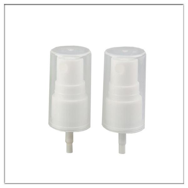 Full Cover 20 410 Fine Mist Sprayer , Bottle Plastic Pump Sprayer Transparent Blue Color