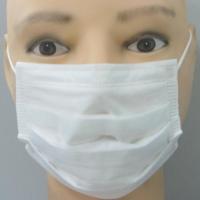 EN14683 Máscara facial descartável para uso médico infantil 14,5x9,5cm com laço nas orelhas