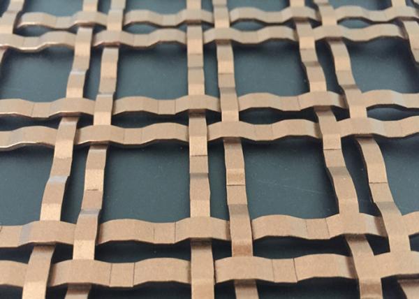 Decorative Double Crimped Wire Mesh Grilles 4×8