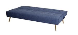 American Style Functional Sofa Bed With Solid Wood Frame , Metal Leg