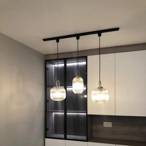 Mid century pendant light retro design glass lampRestaurant Hotel Simple Decorative Light(WH-AP-602)