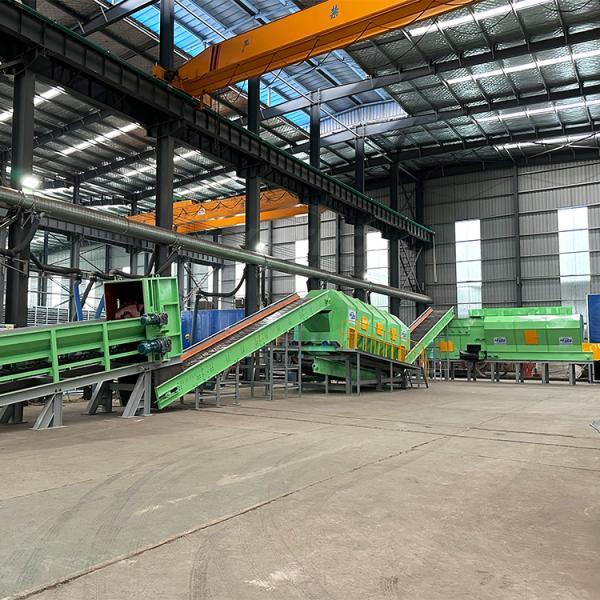 20t/d Waste Sorting System with 90 KW Power for Solid Waste Recycling
