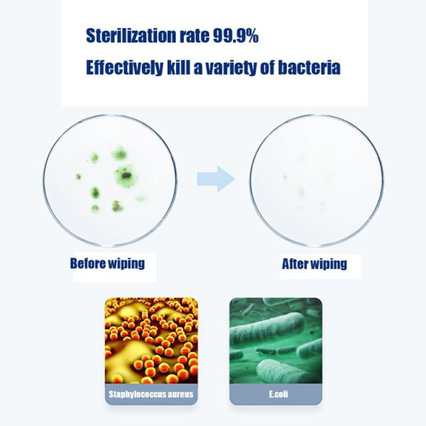 антисептиковый дезинфектант перемещения 10ПКС обтирает медицинские Випес чистки алкоголя