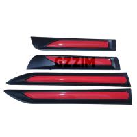 Plastic Refit Door Step Protect Trim Moulding Cover Trim For Hilux Revo Vigo