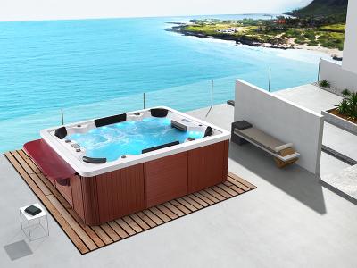 1100L SPA Outdoor Tub M3215-D 2700×2100×900mm Com Sistema de Controle Digital Touch