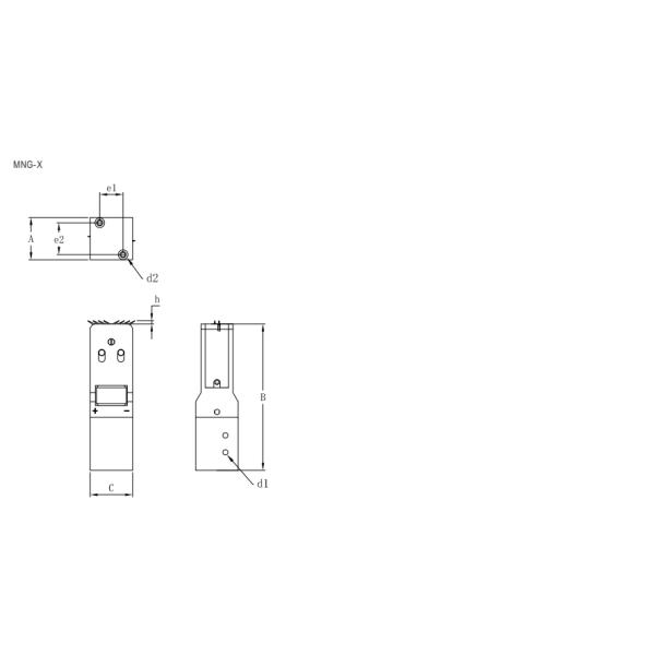 Тонкий провентилированный Gripper иглы Workpieces 0.7mm с раковиной алюминиевого сплава