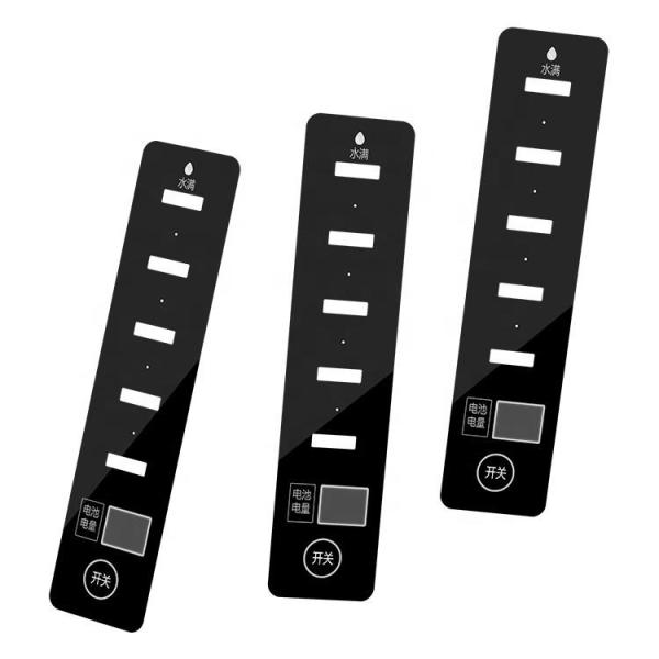 Пользовательская матовая акриловая панель управления трафаретной печатью