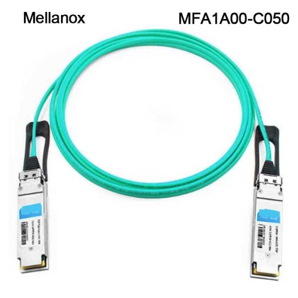 QSFP LSZH Mellanox AOC Active Optical Cable MFA1A00-C050 100GbE 50m new and original
