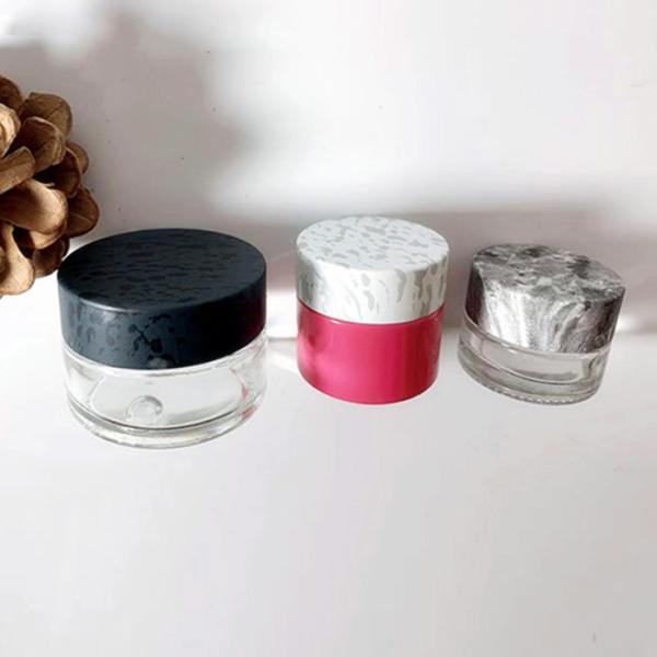 Full Color Transferring 70mm Plastic Bottles Caps Flat Cream 70mm Plastic Jar Lids