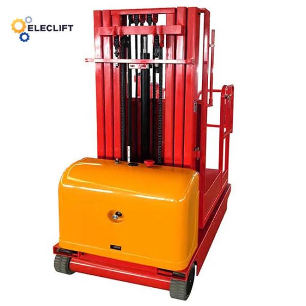 IP54 Protection Level Electric Order Picker for 70 Inches Turning Radius and Noise Level ≤70dB