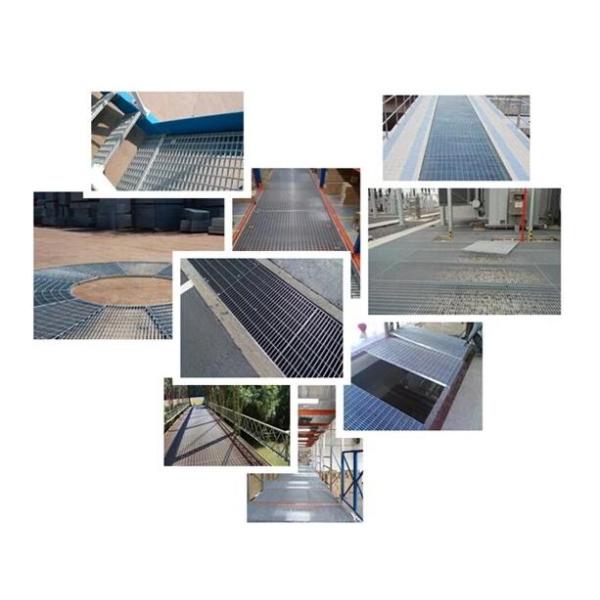 Steel Drain Grill Trench Cover Hot Dip Galvanized Grating For Construction