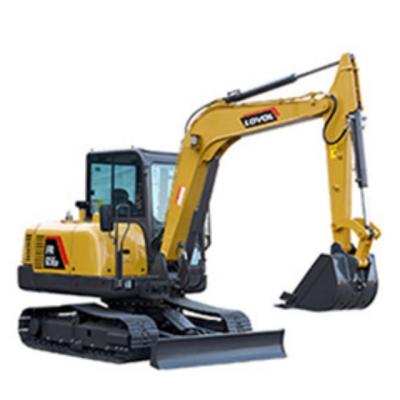 Profundidade de Escavação 7135mm Mini Excavadora Usada 6TON Excavadoras Compactas Usadas
