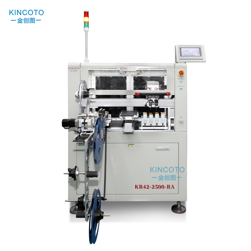 Advanced 2026 High Efficiency Automatic IC Programming Machine KR42-2500-RA Fully Automated Tray and Tape Integrated Chip Burner Tester for SMT Assembly Line