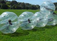 Bola abundante para o futebol, bola abundante inflável 1.7m humana da bolha do PVC de 1.2m 1.5m para o adulto
