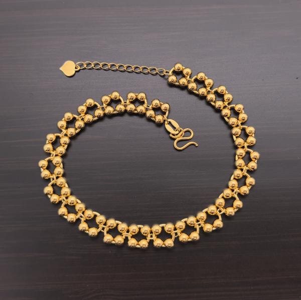 Precious gold bracelet different style jewelry .