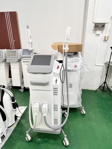 AS42 2 In 1 Diode Ice + Pico Second Laser Machine Q-Switched Nd yag For Hair And Tattoo Removal In Salons