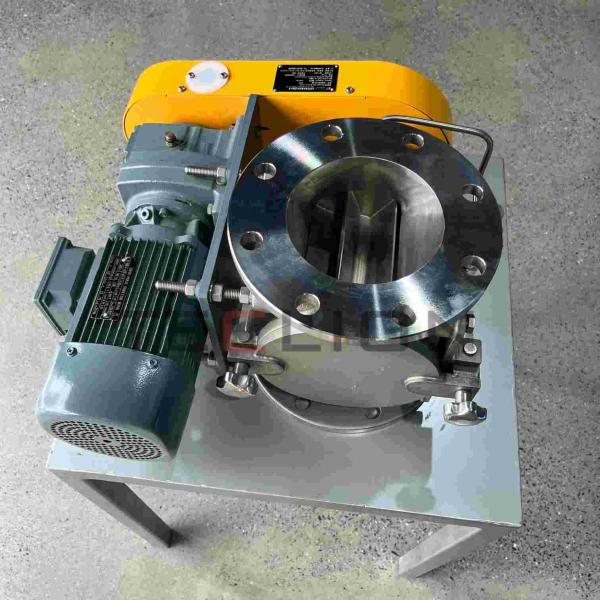 Stainless steel external bearing rotary airlock feed valve