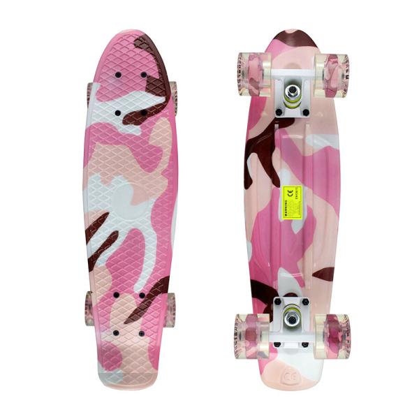 Complete 22 Inch Penny Complete Skateboards Plastic Printing Deck For Kids Adults