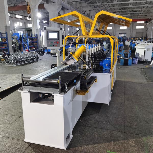 Rolling Shutter Door Frame Forming Machine Steel Chokhat Making Machine