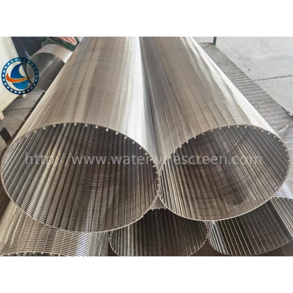 非連続的なスロット スクリーンを詰らせるOD 215mm Sus304