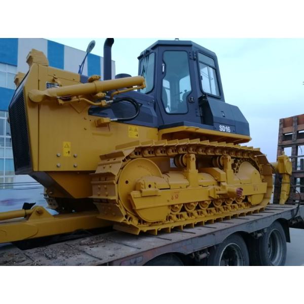 18460kg SHANTUI Crawler Bulldozer For Construction Machinery SD16 With 2300mm Track Center Distance
