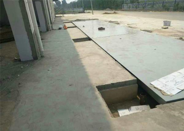 SCS Industrial Electronic Truck Weighbridge 80 Ton Pit Or Pitless