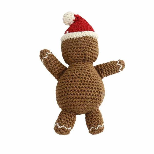 Handmade расчесываемая кукла сплетенная хлопком вязания крючком 20cm