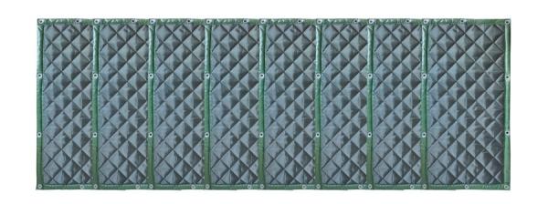 Polyester Wool Core Material Outdoor Sound Blanket for Noise Barrier and Reduction