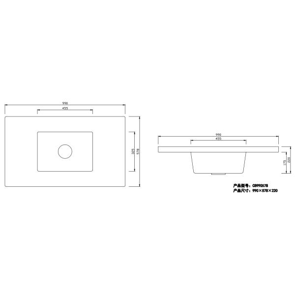 Кухонная раковина PSON штейновая черная с шар Drainboard 3-1/2» одиночный