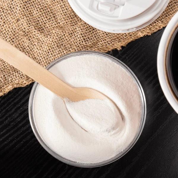Poudre de crème non laitière en vrac, adaptée pour le café, les céréales et le thé au lait, avec une teneur en matières grasses allant de 10% à 50%