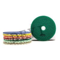 4 renovação de Grit Diamond Polishing Pad For Stone do mármore 200 da polegada