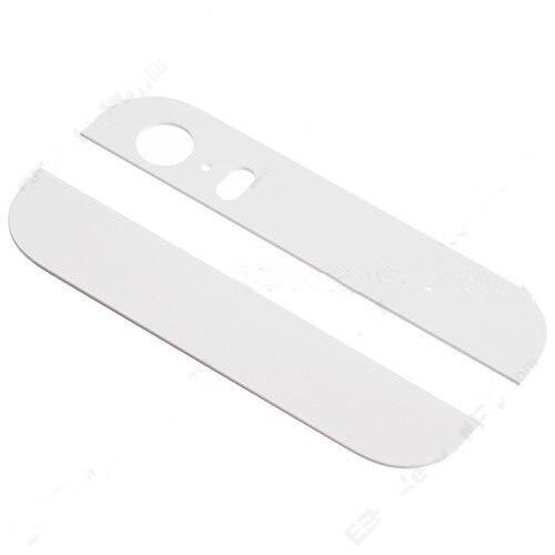 For OEM Apple iPhone 5S/SE Top and Bottom Glass Cover Replacement - White