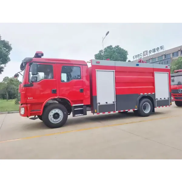 Shacman Weichai Engine Water Tank Fire Fighting Lorry Truck