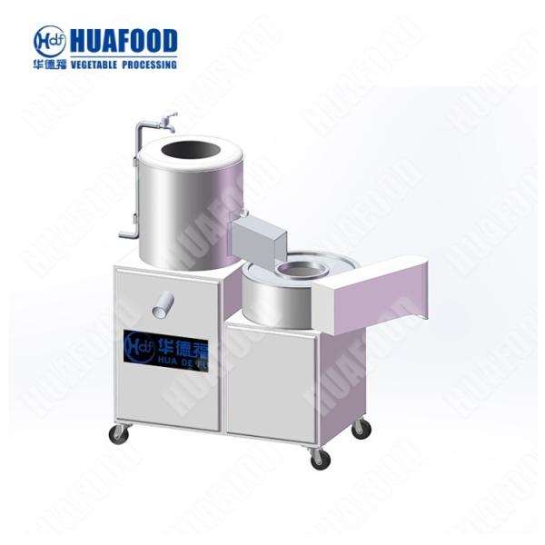Multi-Function Commercial Industrial Ginger Taro Potato Washing Peeling Slicing Machine