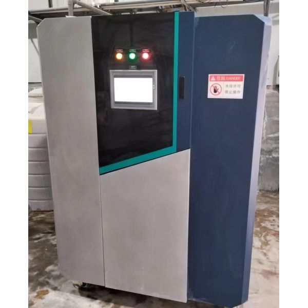 Electrochemical coal chemical wastewater treatment equipment. No chemicals are required, no residue or solid waste is generated, and the electrodes do not scale or clog.