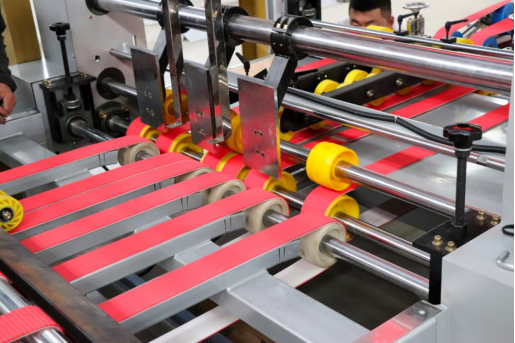 Sheet Corrugation Corrugated Box Folder Gluer Machine