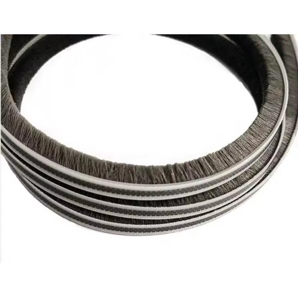 3-25mm Wool Pile Strip for Weatherproofing and Soundproofing Aluminum Windows in BLACK/GRAY/BROWN/WHITHE/OTHER Colors