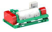 Centrifugadora horizontal de la jarra del campo petrolífero con velocidad rotatoria personalizada