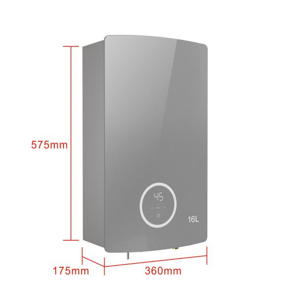 Wall Hung Tankless LPG Home Gas Water Heater 12-16L Household Use
