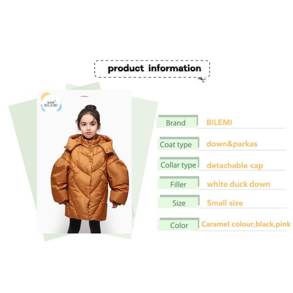 Winter Goose Girls Infant Vest Kids Packable Jacket Children's Down Coats Girls Parka