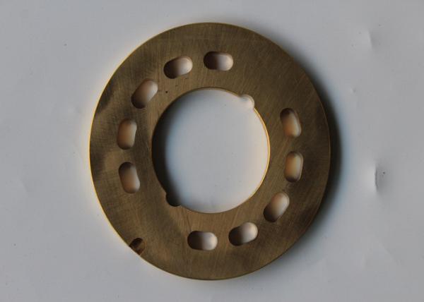 A bomba hidráulica da máquina escavadora da placa da válvula de A10VG63 249-4301 parte SKS de grande resistência