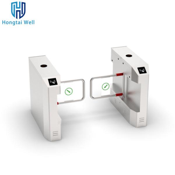 Espessura pedestre da porta 1.5mm do torniquete automático da barreira do balanço de aço inoxidável