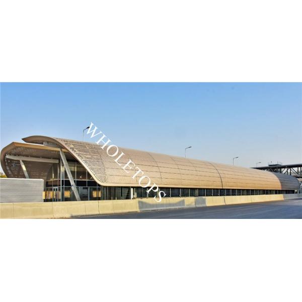 1.5mm to 8.0MM Perforated Metal Sheet Facade Aluminium Panels 3003 Alloy