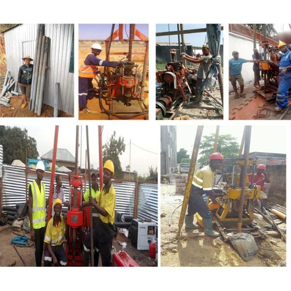 GY 200 Exploration 300 Meter Boring Hole Drilling Machine для отбора проб в горнодобывающей промышленности