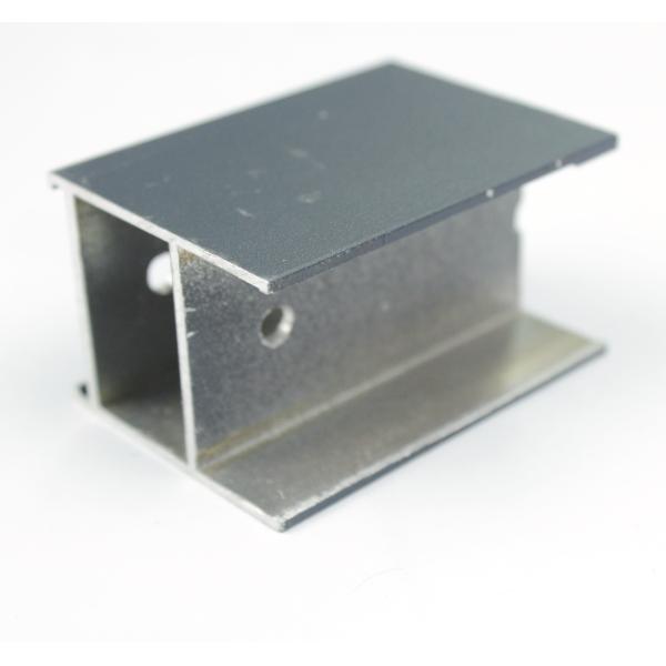 T Shape Champagne Anodized Aluminum Sliding Window Profile