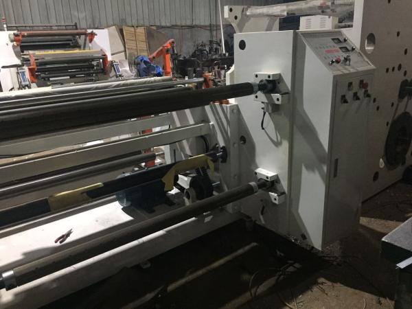 380V Slitter And Rewinder Machine 1600mm Touch Screen Control