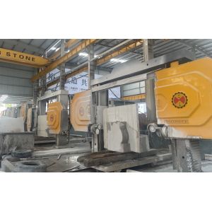 5 eixos CNC Diamond Wire Saw Machine para granito e mármore formas 3D